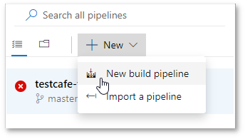 Create New Pipeline